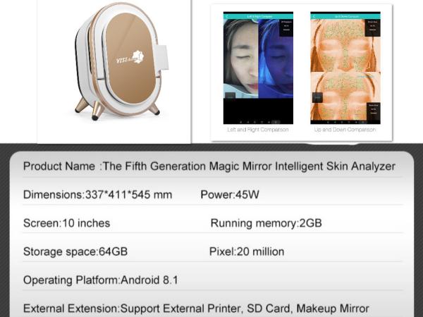 Cheap Dermatoscope 3D Face Camera Analyzer VS001 for Cosmetic Therapist for sale