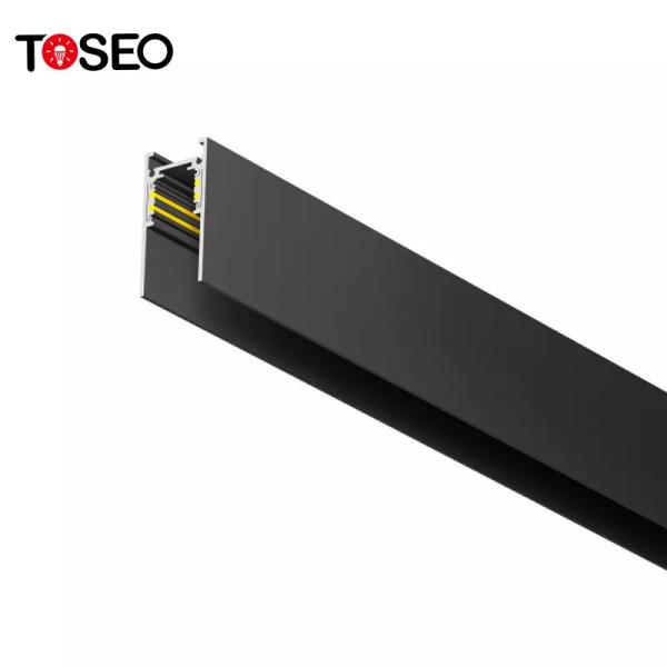 Cheap IP20 Led Track Light Rail 3 Circuit 4 Wire Track Light Aluminium Tracks Accessories for sale
