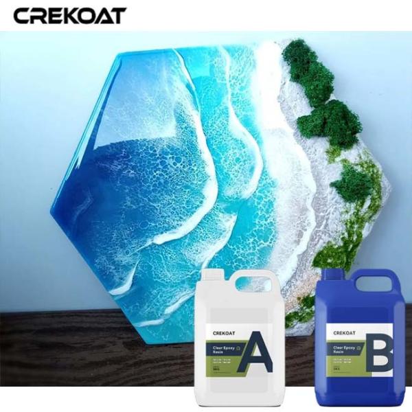 Cheap Encapsulating Casting Deep Pour Epoxy Resin And Hardener Creates Ocean Inspired Art for sale