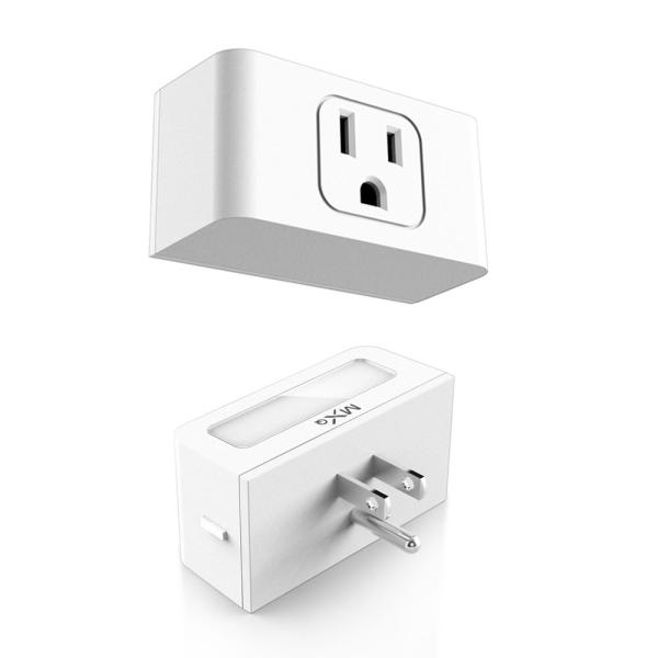 Cheap Alexa Compatible US Plug Socket With Led Night Light Pre - Set Times Automatically for sale