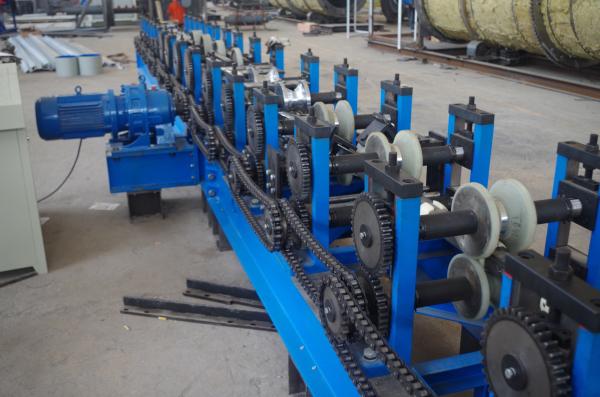Cheap 2018 new design K Span Roof Panel Roll Forming Machine plc system automatic type made in china for sale