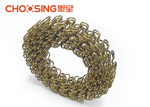 Cheap 100ft Roll Continuous Zig Zag Springs 9 Gauge Serpentine Upholstery Springs Customized Size for sale