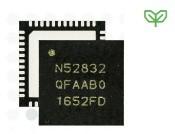 Cheap NRF52832-QFAA-R Nordic Semiconductor Nrf52832 Bluetooth v4.0 2Mbps 3V 48-Pin for sale