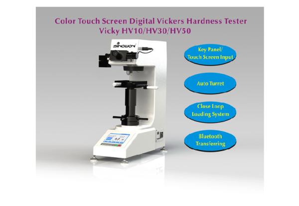 Cheap Vickers Hardness Tester  with Close Loop Loading System and Touch Screen for sale