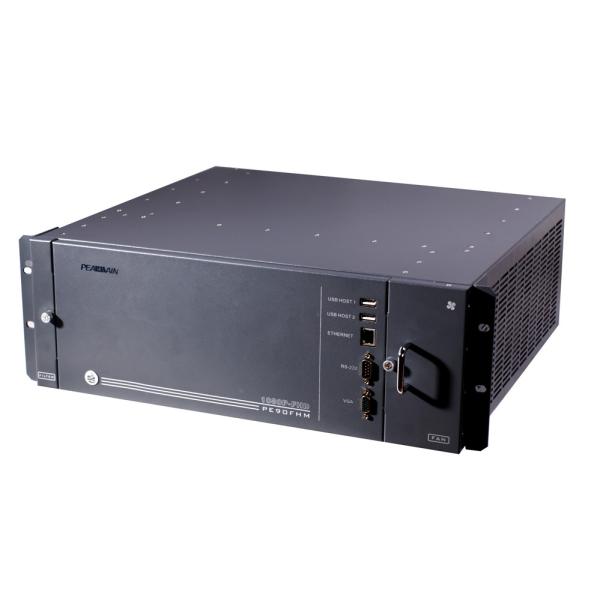 Cheap Powerful Video Wall Hybrid Video Input Matrix Switch Box With 5-Slot Modular Chassis for sale