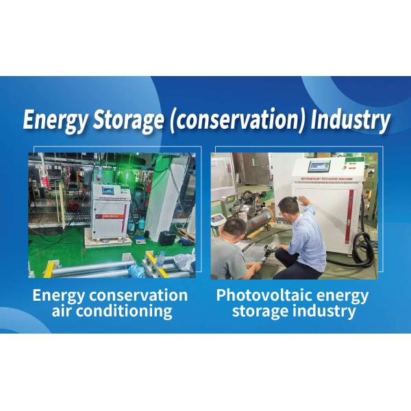 Automatic Refrigerant Charging Machine For Heat Pump Manufacturing