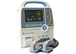 China Portable First Aid Equipment Seven Inches TFT Display Biphasic Defibrillator With Monitor on sale