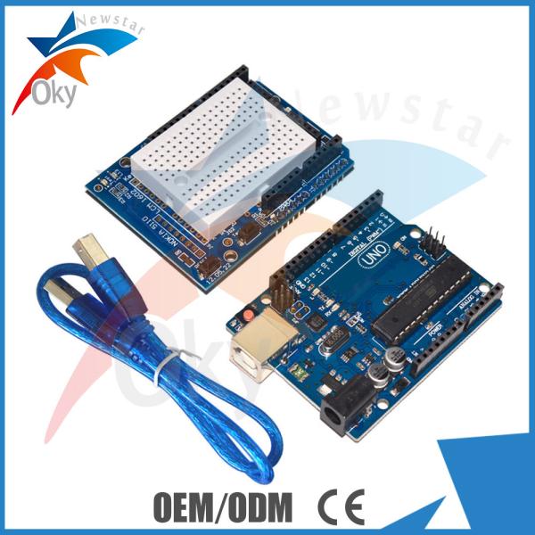 Microcontroller Learning starter kit for Arduino with UNO R3 board and