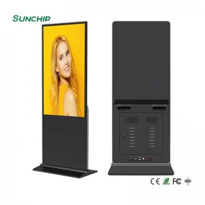 China Shopping Malls Android 65 Inch 4ms Floor Stand Lcd Display on sale