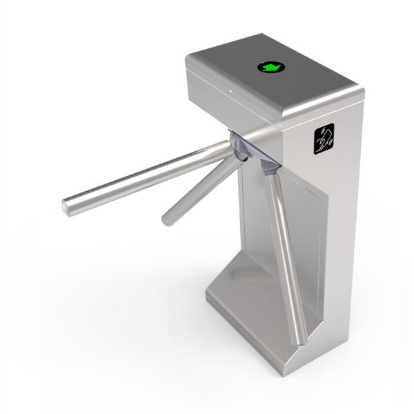 Cheap Bi Directional Vertical Tripod Turnstile Whisper Quiet With Panic / Bar Drop Function for sale