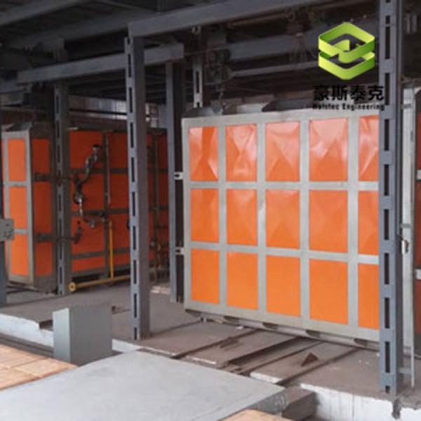 Easy Operation Shuttle Kiln For Firing Ceramics And Refractory Materials Advanced Firing Technology