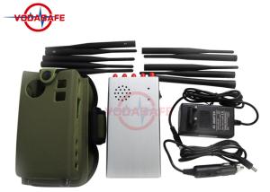Best 10 Bands Handheld Signal Jammer , Cell Phone Blocking Device With Built In Battery wholesale