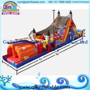 China 2015 Enjoy adult inflatable obstacle course for sale,inflatable playground on sale