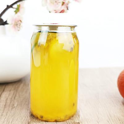 Cheap 330ml Plastic Clear Cylindrical Storage Containers Jars With Easy Pull Cover for sale