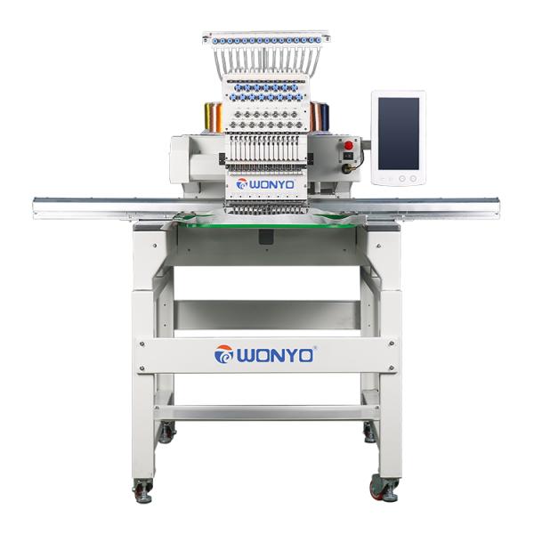 15 Needles Single Head Embroidery Machine Computerized