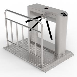 Best Automatic Fingerprint Access Control Tripod Turnstile Face Recognition 304 Stainless Steel Security Anti-Explosion wholesale