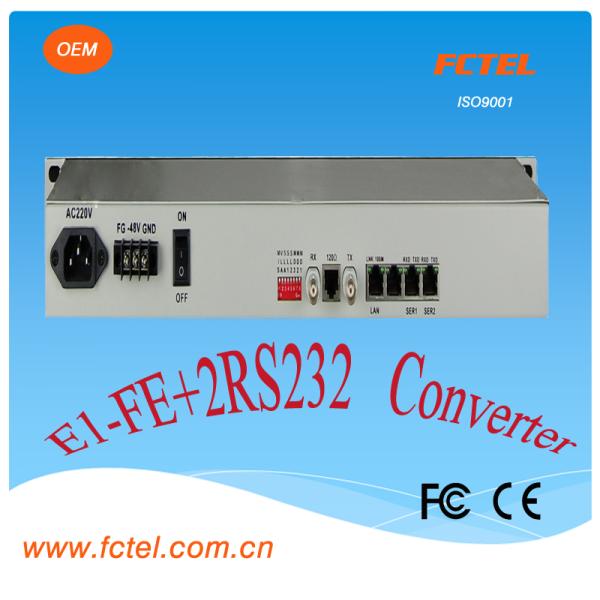 Cheap E1-FE+2RS232 Protocol Media Converter for sale