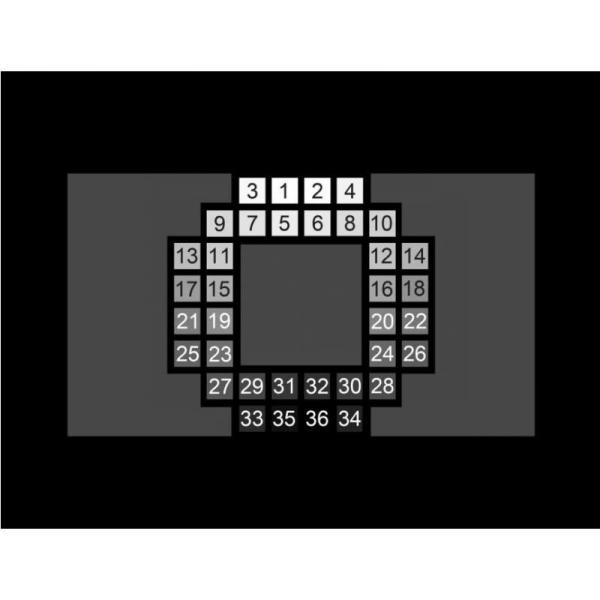 Cheap Digital High Dynamic Range Camera Lens Test Chart OECF 36 Chart SineImage YE0269 for sale