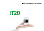 EDAN iT20 Wi-Fi based telemetry transmitter ECG monitoring functionality and
