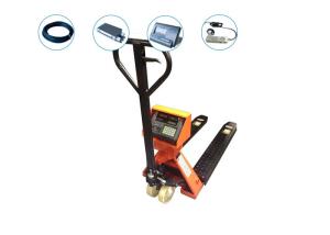 Best 2 Tons Warehouse Weigh Scale Pallet Truck With RS232 Interface wholesale
