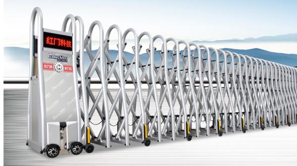 Cheap Expandable Intelligent Wireless Automatic Folding Gate For Villa Security for sale