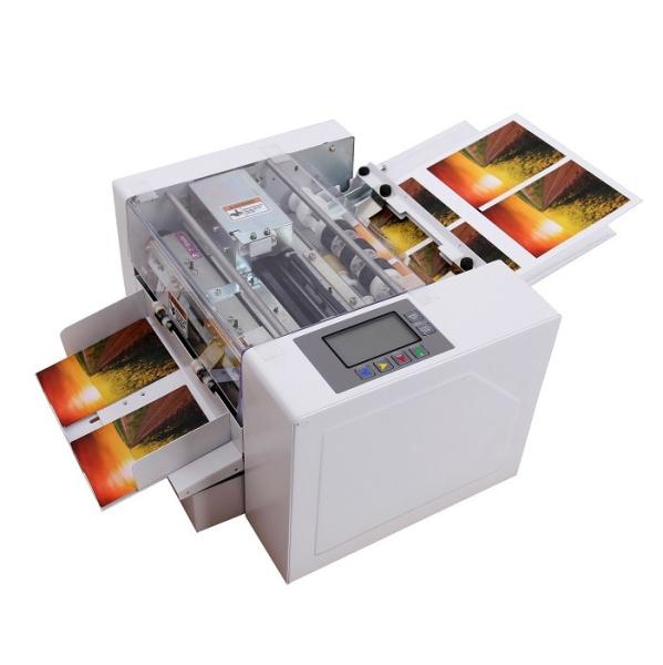 Cheap Fully Automatic Digital Card Cutter User Friendly Panel Control for sale