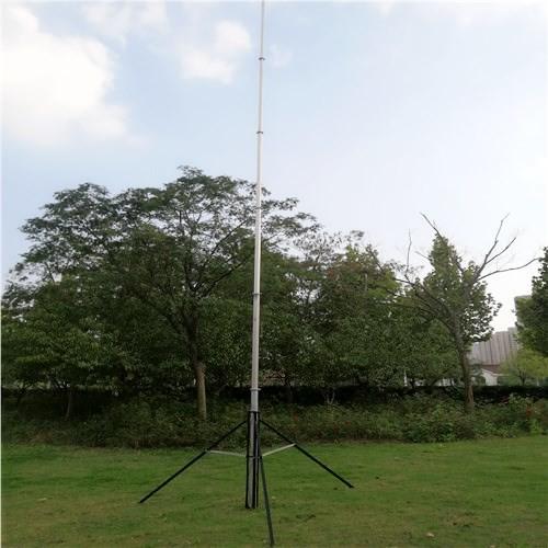 Cheap 15M 60FT Telescoping 6063 Alu Alloy Push Up Antenna Mast for sale
