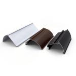 T6 Architectural Aluminium Profiles Venetian Blind Components Curtain Rail