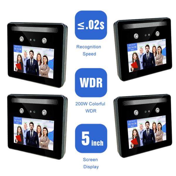 Cheap Websocket Face Attendance Machine POE Powered Attendance Door Control for sale