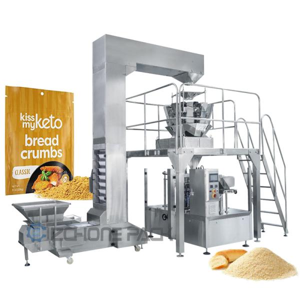 Cheap Multi - Functional Bag Type Bread Crumb Packaging Machine Customization for sale