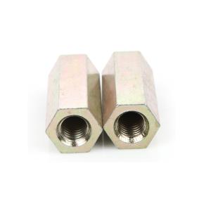 Color Zinc Plated Long Hex Coupling Nuts DIN6334 Hex Long Nut Connecting Nut