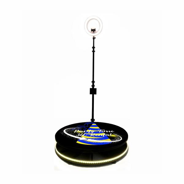 Cheap Slow Motion 360 Spinning Photo Booth Automatic Video Booth With Ring Light for sale