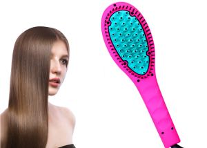 China Anti Scald Electric Hair Straightener Brush Comb With MCH Heater on sale