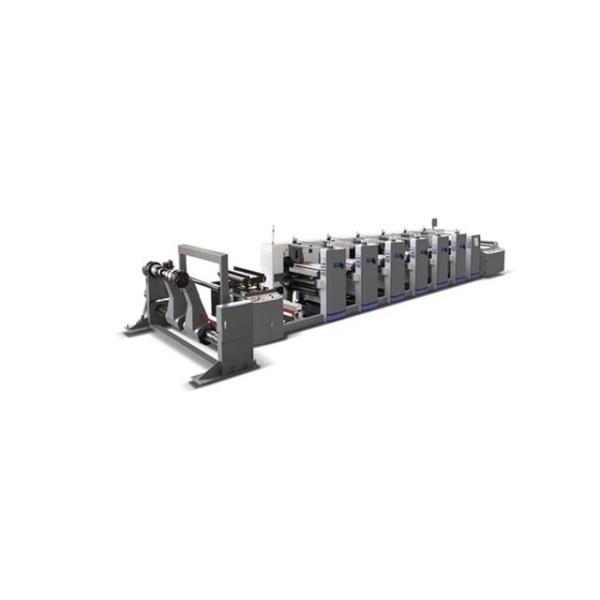 Cheap Roll Paperboard Flexo Printing Machine with online register for sale
