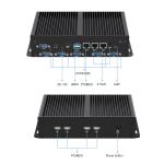 Industrial Mini Fanless Computer Intel Core Series Processor 1115G4 3LAN 6COM