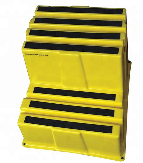 Cheap Heavy Duty Safety Plastic 2 Step Stool For Elevating The Fetch Or Operating The Machine for sale