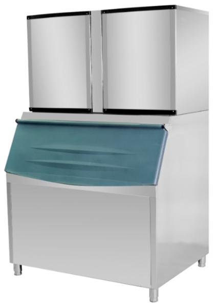 Cheap R134A Clear Square Ice Cube Maker Air / Water Cooling for sale