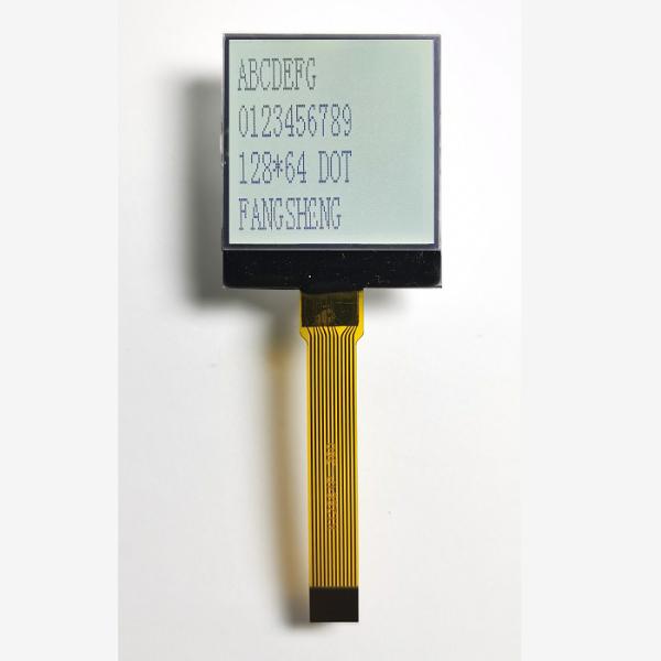 Cheap Custom Dot Matrix FSTN LCM Display Module , 128x64 Pixels Graphic COG LCD Module for sale