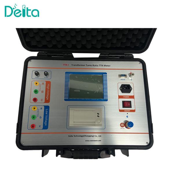 Cheap TTR-I Power Transformer Turns Ratio TTR Meter for Three Phase Transformer Testing for sale