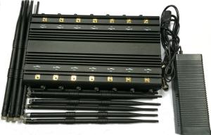 China 14 Bands Lojack Cellular Signal Jammer Blocker Device 30-35W For Conference Center on sale