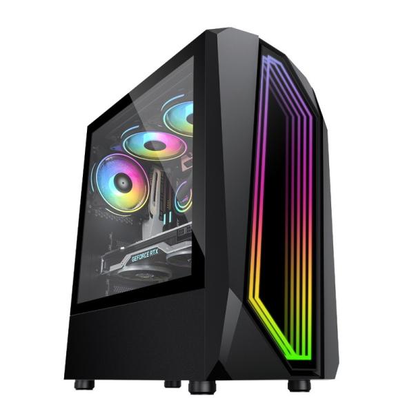 Cheap Mini ITX ARGB Full Atx Gaming Case LED lighting for sale