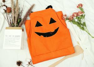 Best Halloween Design Kitchen Cooking Apron With Two Long Cross Straps And Front Pockets wholesale