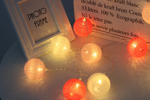 China LED Light String , Battery-Operated, Mood Lighting, White/Grey/Brown Christmas atmosphere decorate Wedding on sale