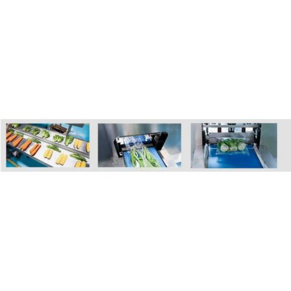 Full Automatic Vegetable Flow Pack Packing Machine Horizontal Pillow Bag Type Vegetable Packaging Machine