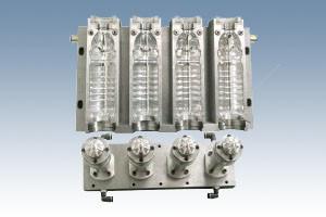 Cheap 500ml 4 Cavities PLS PET Blowing Machine Mold With Precision Processing for sale