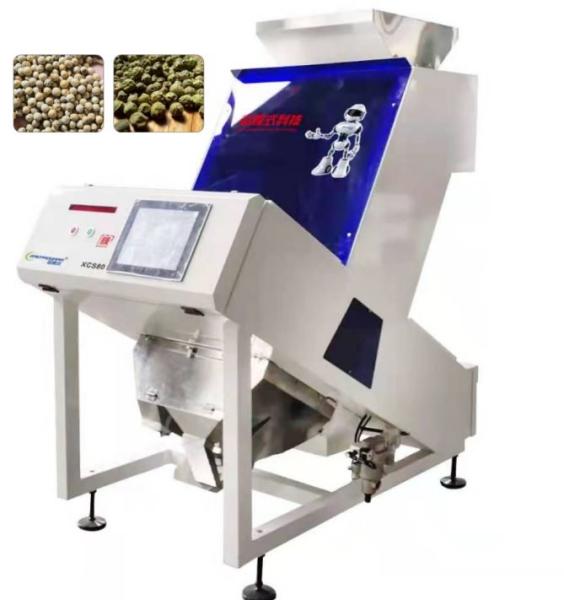 Cheap 1 Chute White Black Pepper Sorting Machine Waterfall Structure Multi function for sale