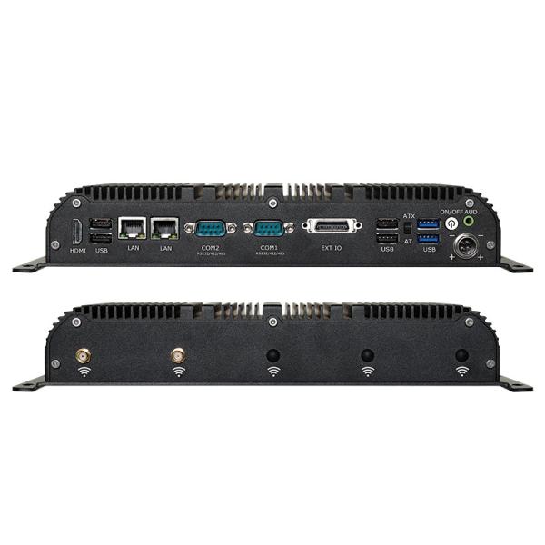 Cheap Intel Core I5 1155G7 4 Cores 8 Threads Fanless Industrial PC With 6COM WiFi And GPIO for sale