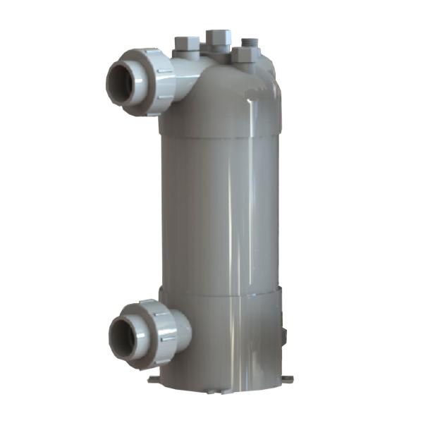 Cheap High Quality Titanium Coil Heat Exchanger PVC Water Heater For Swimming Pool Heat Pump for sale