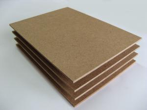 China Moisture-Proof Feature and Wood Fiber Material Okoume Veneer Faced Mdf on sale