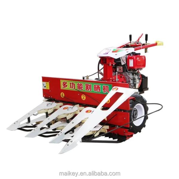 Cheap Hand Operated Farm Combine Harvester Fully Automatic Reaper Binder Machine for sale